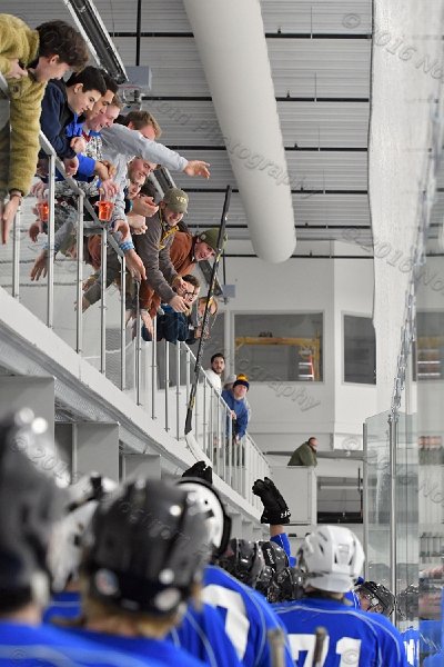 Wheaton College Men\'s Ice Hockey vs Middlesex Community College. - Photo By: KEITH NORDSTROM